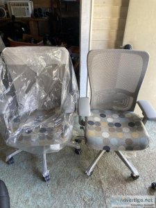 Gently used office chairs