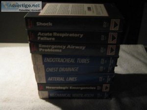 Eight VHS Nursing Tapes