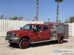 1999 FORD F450 CREW CAB FIRE TRUCK 94201222
