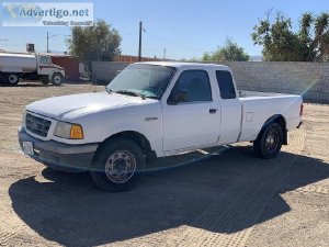 2001 FORD RANGER EXTENDED CAB PICKUP TRUCK 21501222