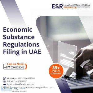 Economic substance regulations filing experts in uae