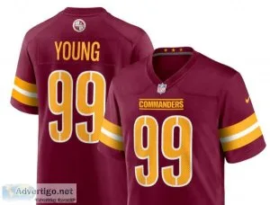 Just Launched...Washingto n Commanders Gear Chase Young Jersey