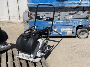(2) UNUSED MUSTANG LF88 PLATE COMPACTOR