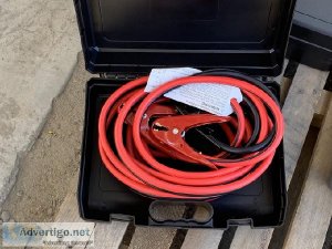 (4) UNUSED 25  800 AMP EXTRA HEAVY DUTY BOOSTER CABLES