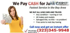 CASH FOR JUNK CARS