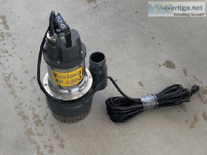 (3) UNUSED MUSTANG MP4800 2" SUBMERSIBLE PUMP
