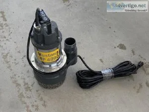 (3) UNUSED MUSTANG MP4800 2&quot SUBMERSIBLE PUMP