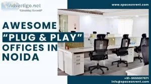 Fully Furnished Space With Plug N Play Facility  Space on Rent