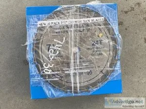 UNUSED 10-PACK 7 14&quot CARBIDE SAW BLADES