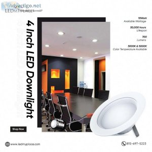 Purchase 4 Inch LED Downlights A Bright Solution to Your Lightin