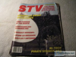 STV &ndash THE HOME SATELITE TELEVISION MAGAZINE.  November 1985