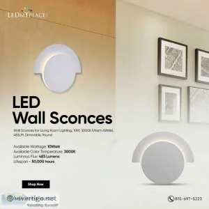 Make Your Home Feel Inviting and Warm with LED Wall Sconces