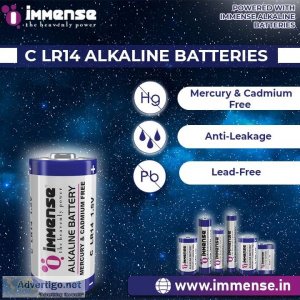 Buy lr14 c size alkaline battery wholesale price immense