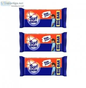 Surf excel Detergent Bar 250g each (Pack of 3)