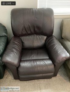 Recliner Brown Leather