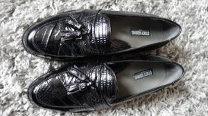 New Genuine Snake Skin Dress Shoes By Stacy Adams Size 9m
