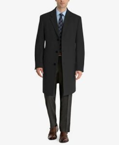 100% New Ralph Lauren Cashmere Wool Overcoat Size 38 Black