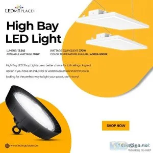 Get High Bay LED Lights for Industrial Facilities at Low Prices