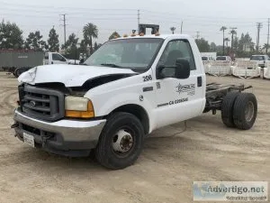 2001 FORD F350 SUPER DUTY CAB and CHASSIS 66003222