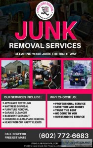 SAME DAY JUNK REMOVAL HAULINGCLEAN OUTS- Text a pic for a fast Q