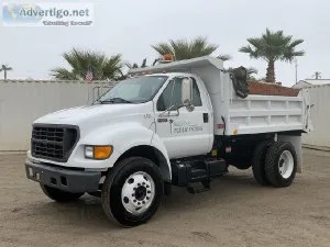 2000 FORD F650 SUPER DUTY BOBTAIL DUMP TRUCK 25202222
