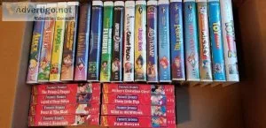 Used Disney VHS bundle