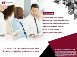 Canadian International Recruitment Agencies- Oman Agencies