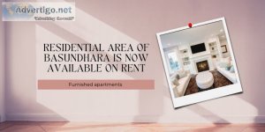The upscale residential area of basundhara is now available on r