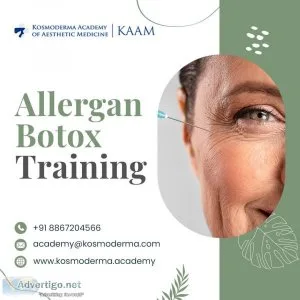 Allergan botox training in bangalore - kosmoderma academy