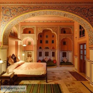 Book heritage hotel near jaipur for luxury vacation