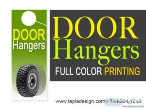 Flyers and Door Hangers printing in Anaheim CA