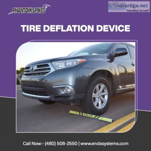 Effectively stop vehicles of any size with a sturdy tire deflati