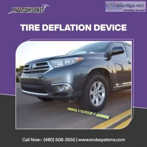 Effectively stop vehicles of any size with a sturdy tire deflati