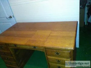 PRE 1965 EXECUTIVE DESK REFURBISHED