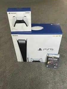 Playstation 5 for sale with complete accessories and one year in