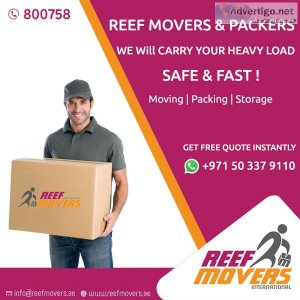 Movers and packers from 599 aed | reef movers