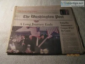 Special Edition - The Washington Post Sunday January 18 2009 &nd
