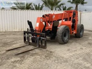 2000 SKYTRAK 10054 ROUGH TERRAIN REACH FORKLIFT 1630101222