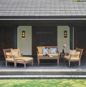 Buy Teak Wood 6 Piece Conversation Set Patio Furniture Online