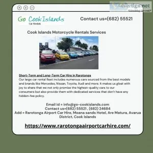 Book car rental in rarotonga from the comfort of your house