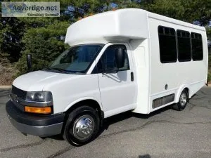 2012 Chevrolet G3500 Shuttle Bus Non-CDL 14 Passengers (A5162)
