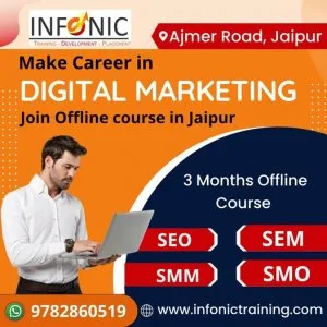 Join best digital marketing coaching jaipur- infonic training