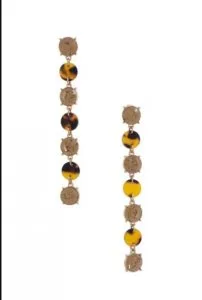 Shop Best Tortoise Patter Rhinestone Dangle Earring Online  US
