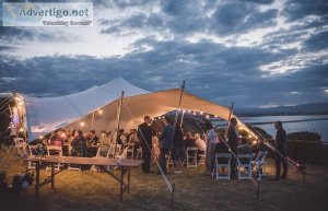 Top wedding marquee - stretch tents