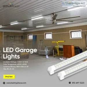 Shop for LED Garage Lights and Save up to 75% of your utility bi