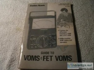 Radio Shack &ndash Guide to VOMS and FET VOMS &copy 1972 and 197