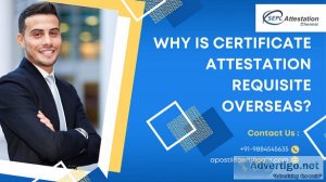 Get the all types of certificate attestation services