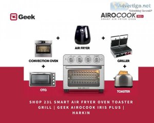 Check out the best air fryer with oven - geek airocook iris+ 