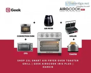 Check out the best air fryer with oven - geek airocook iris+ 