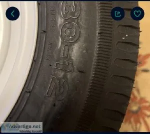 Brand new trailer wheels and tires